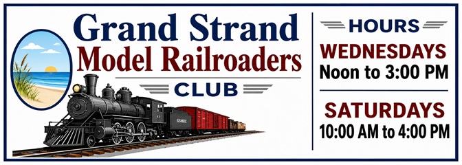 Grand Strand Model Railroaders logo