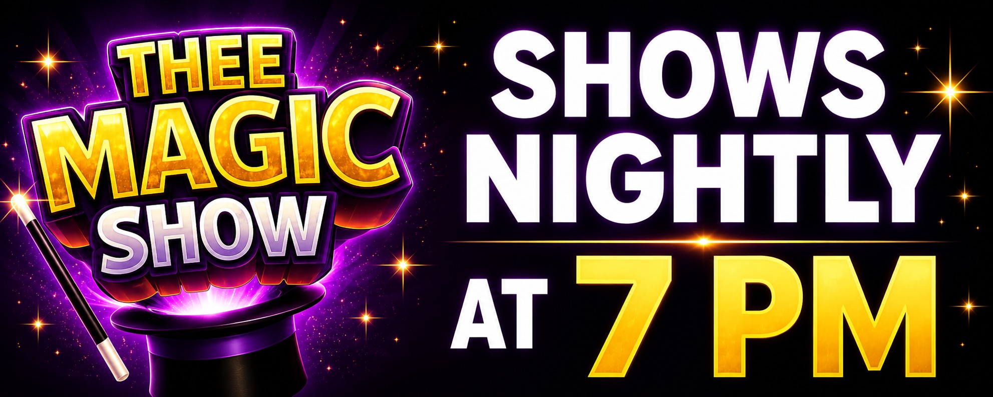 Thee Magic Show logo